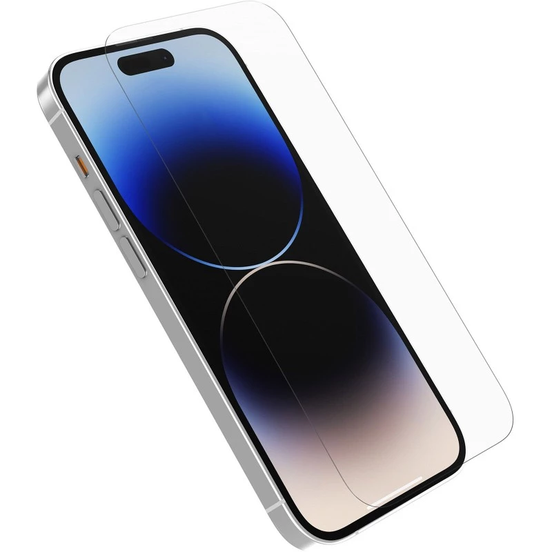OtterBox Premium Glass Antimicrobial Apple iPhone 15 -clear